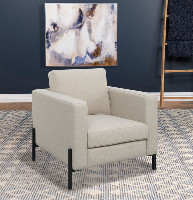 Tilly Upholstered Track Arms Chair