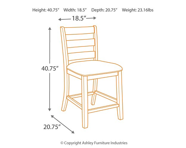 Rokane Counter Height Bar Stool