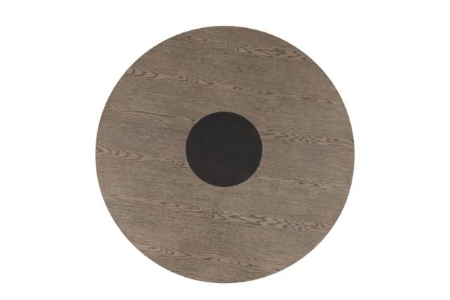 Broager 5 Pc Dining Table Set (White Caster Chairs) Rustic Oak