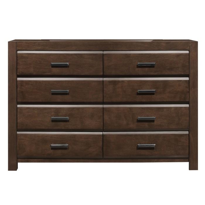 Erwan 8 Drawer Dresser in Dark Walnut 1961-5