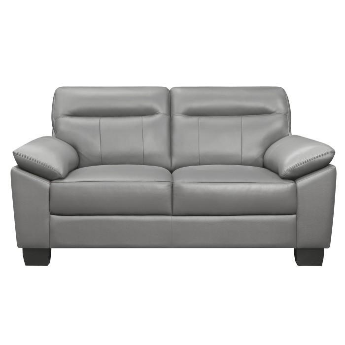 Denizen Loveseat in Gray 9537GRY-2