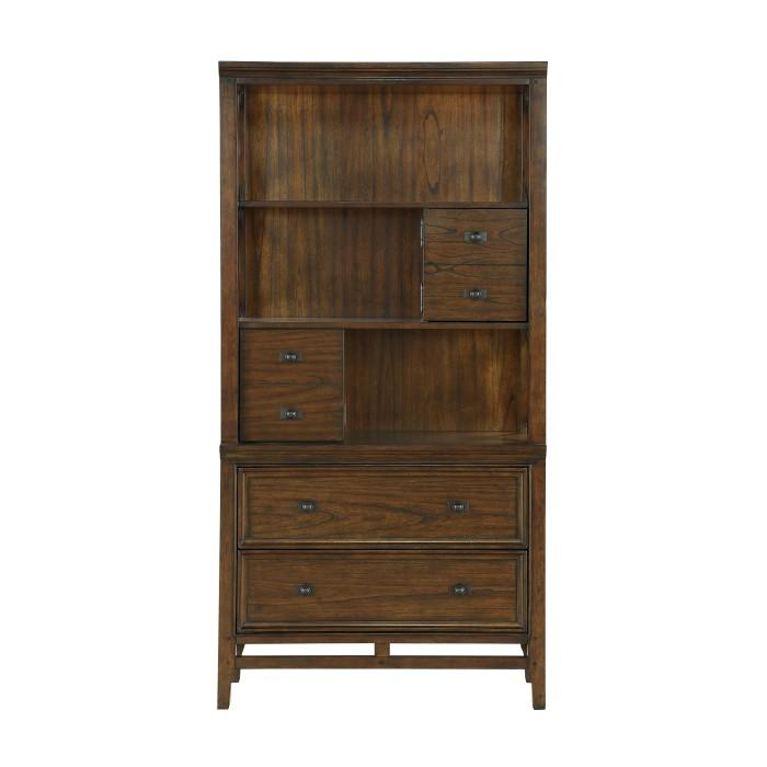 Frazier Bookcase in Brown Cherry 1649-18