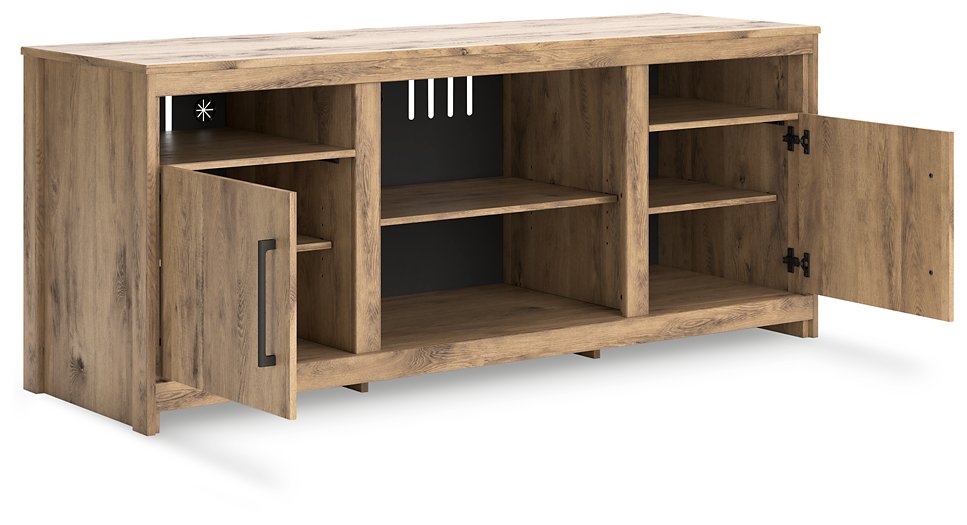 Hyanna 63" TV Stand with Electric Fireplace