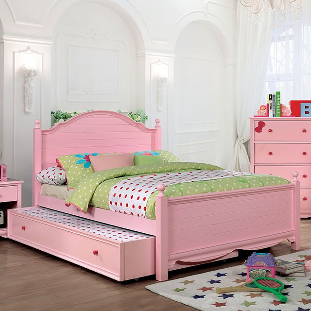 Diane Twin Bed Pink & Grey