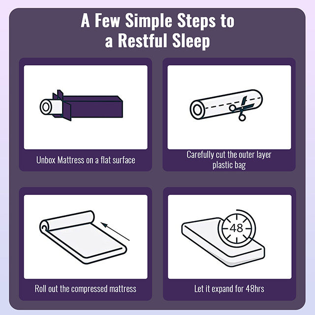 Nasturtium 12" E.King Bamboo Charcoal Infused Memory Foam