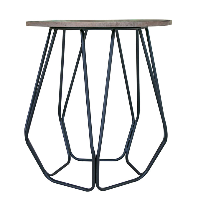 Old Wood - End Table - Light Brown