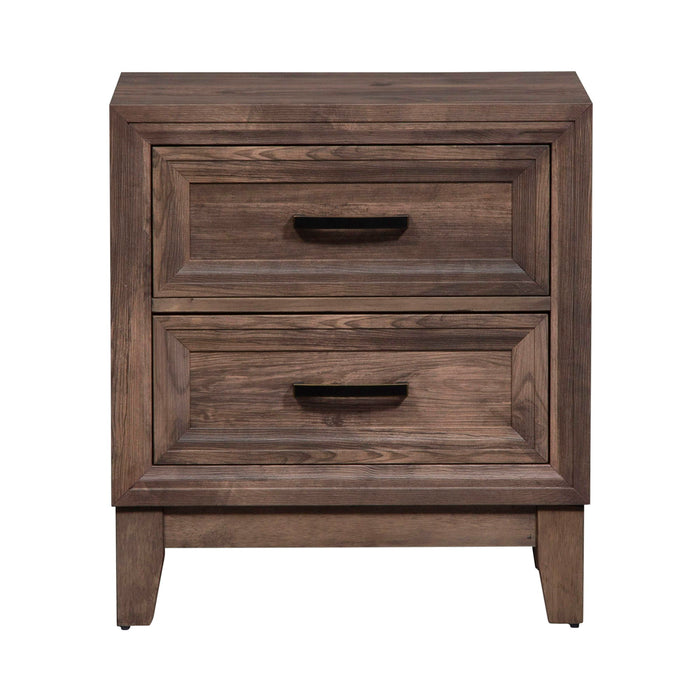 Ridgecrest - 2 Drawer Night Stand - Light Brown