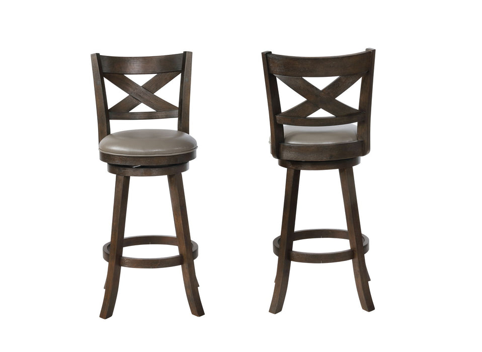 Kipper - Swivel Bar Stool - Gray K / D