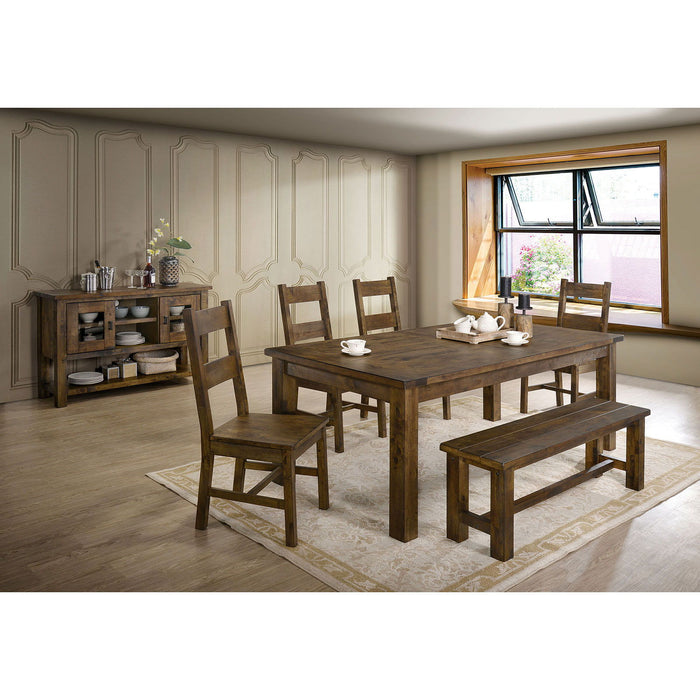 Kristen - Dining Table - Rustic Oak
