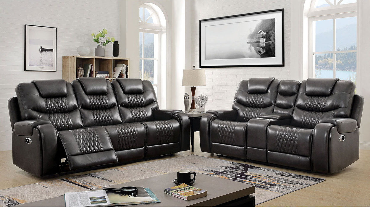 Marley - Power Sofa - Gray