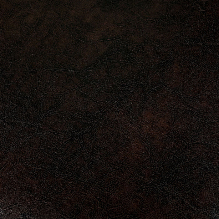 Blackwood - 3 Piece Round Dining Table Set - Walnut / Dark Brown