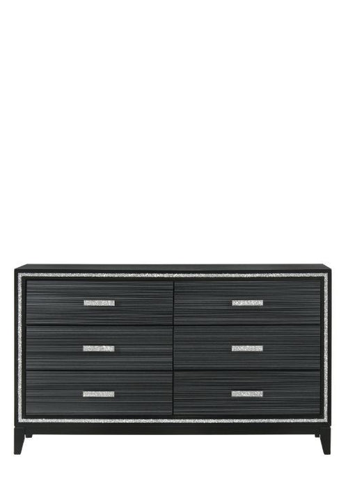 Haiden - Dresser - Weathered Black Finish
