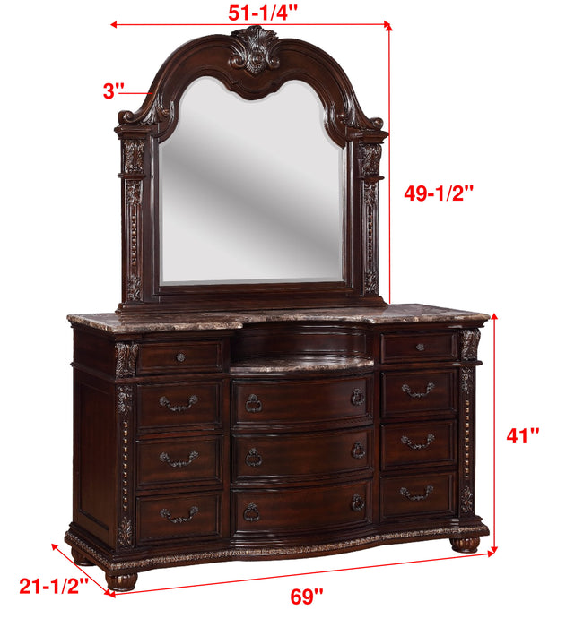Stanley - Dresser - Dark Brown
