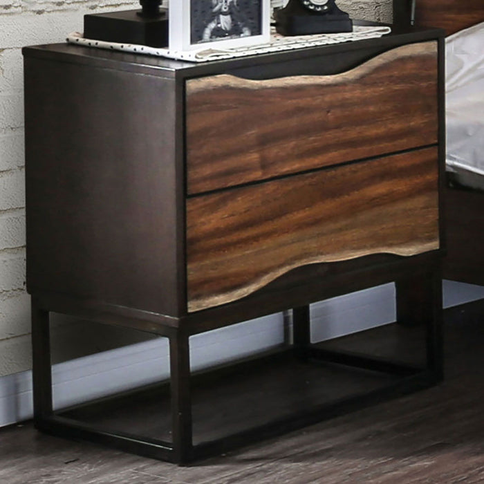 Fulton - Night Stand - Dark Oak / Dark Walnut