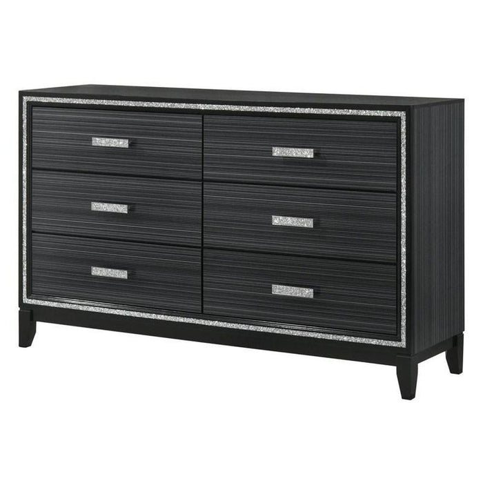 Haiden - Dresser - Weathered Black Finish