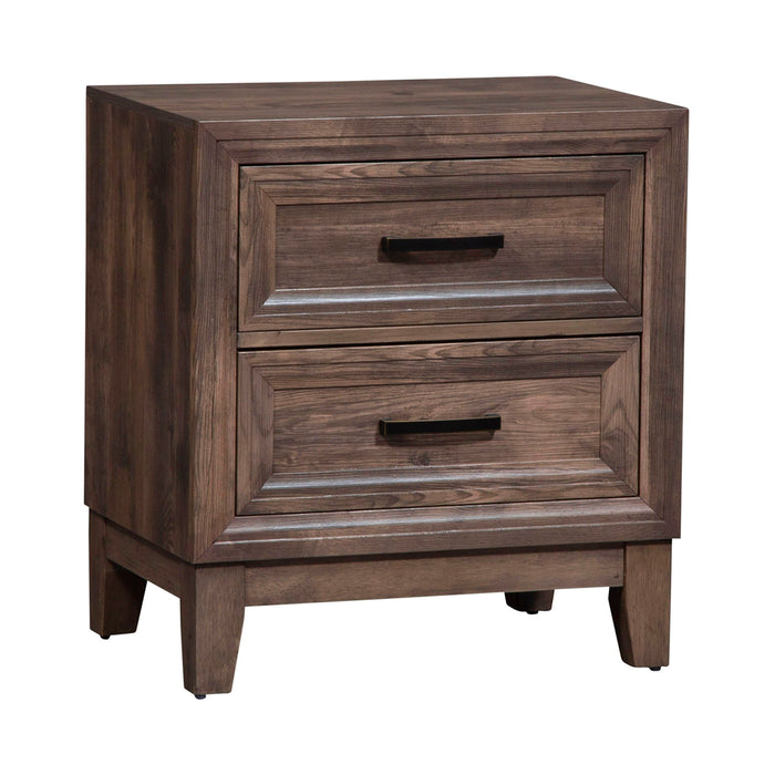 Ridgecrest - 2 Drawer Night Stand - Light Brown