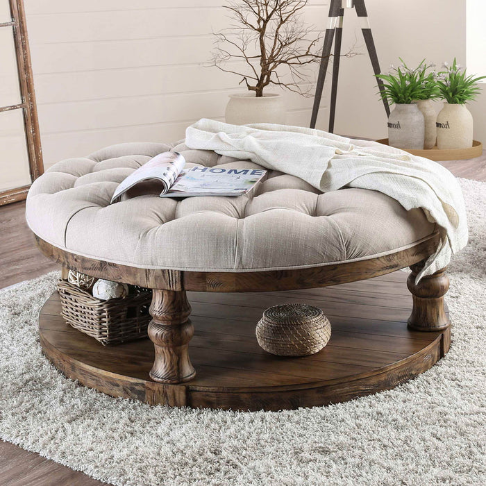 Mika - Coffee Table w/ Cushion Top