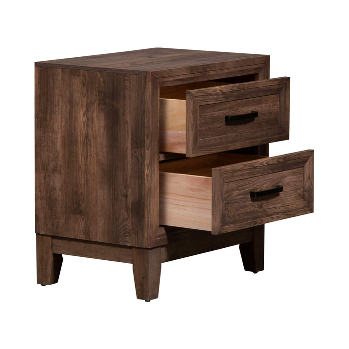 Ridgecrest - 2 Drawer Night Stand - Light Brown